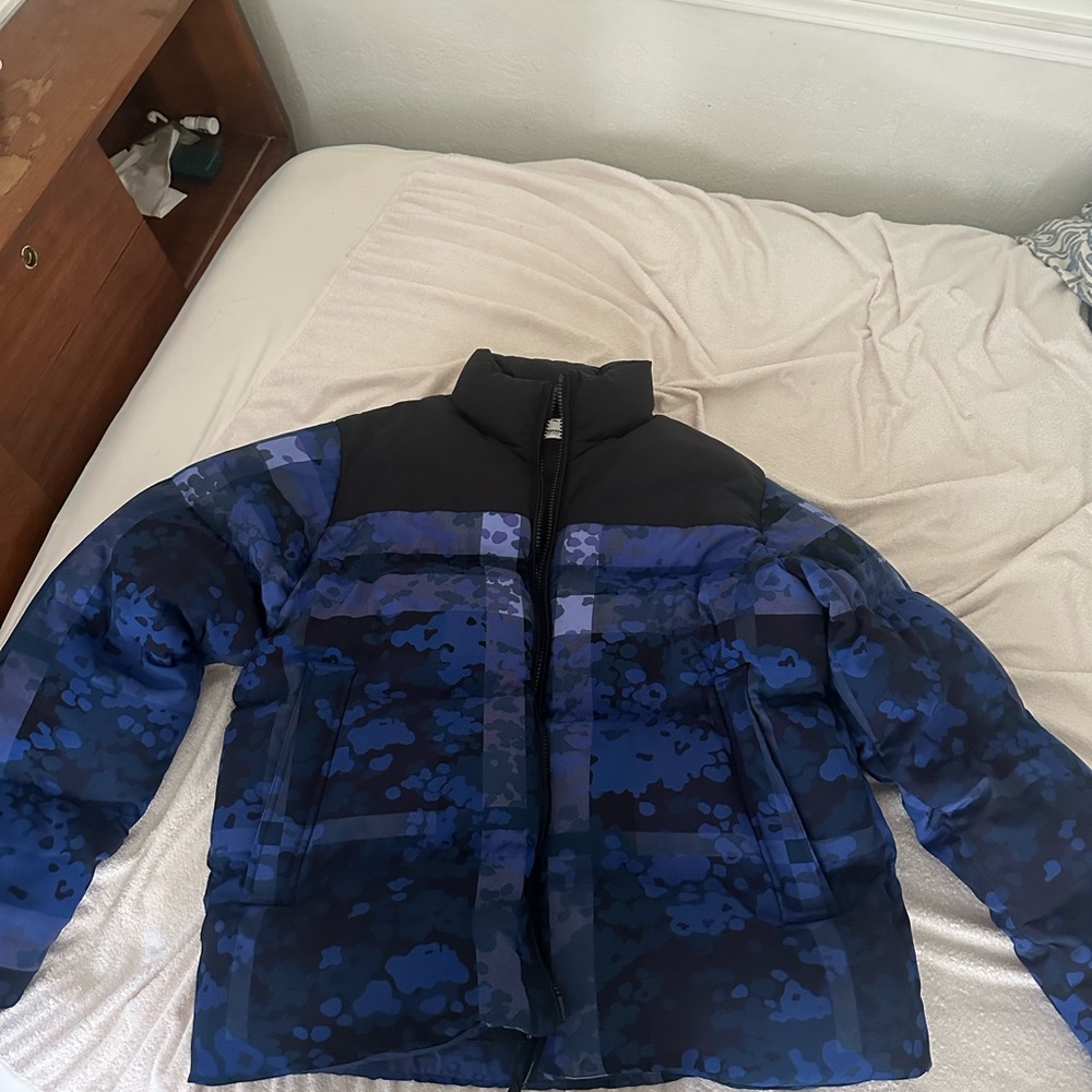Burberry Black and Blue Jacket